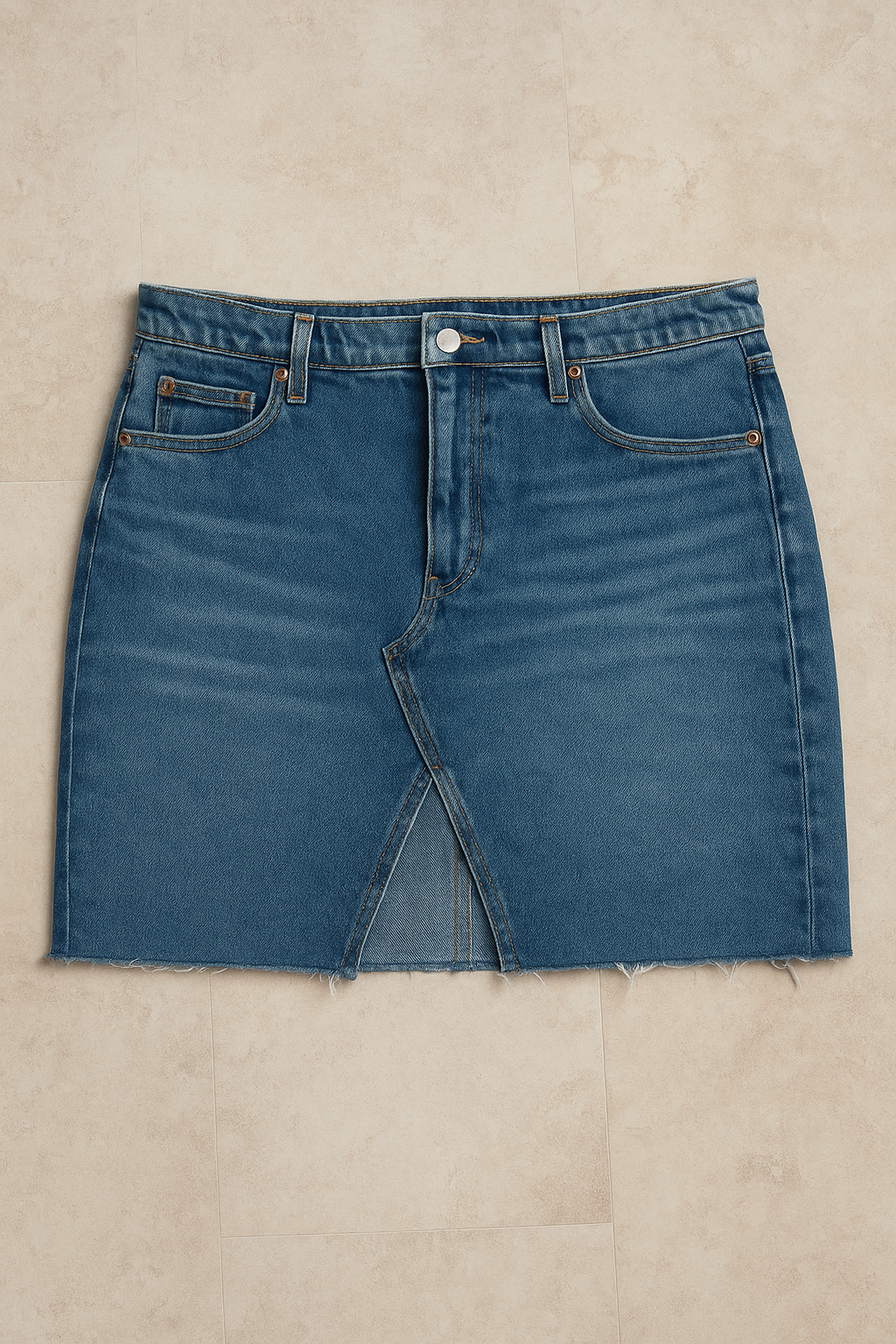 Falda Denim Split Frontal Old Navy