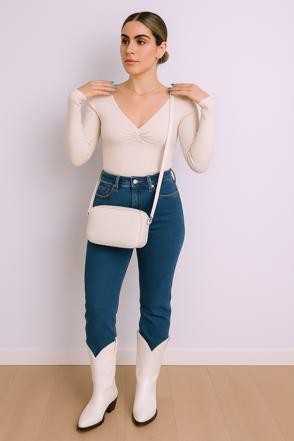 Blusa Ribbed Knit l ABERCROMBIE