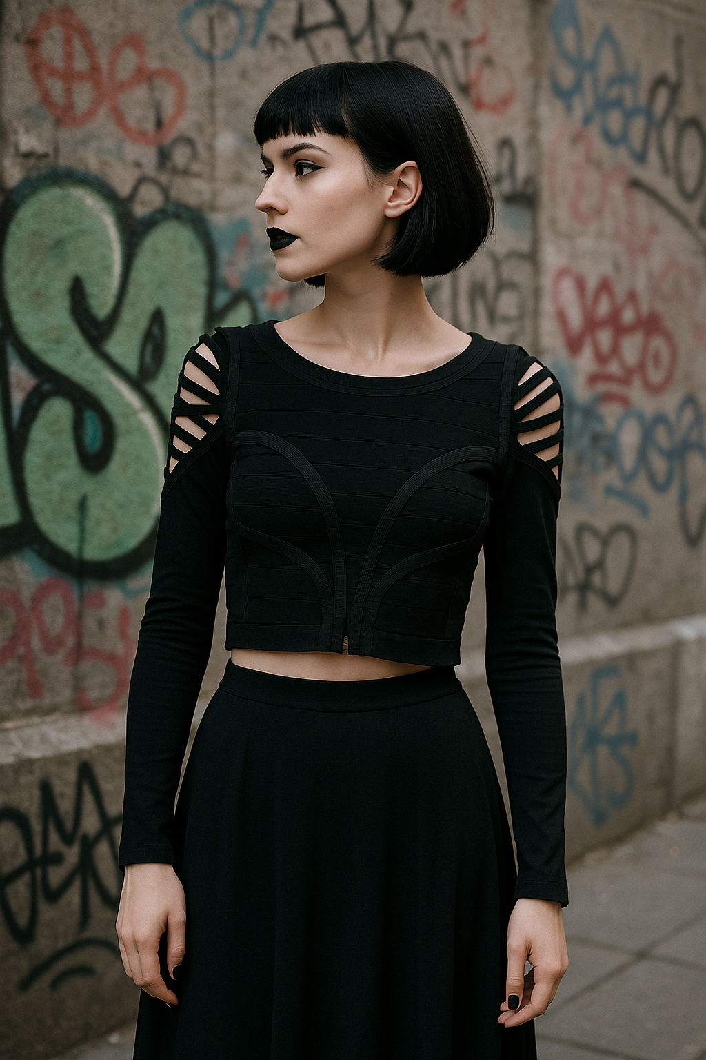 Blusa Gótica l BEBE