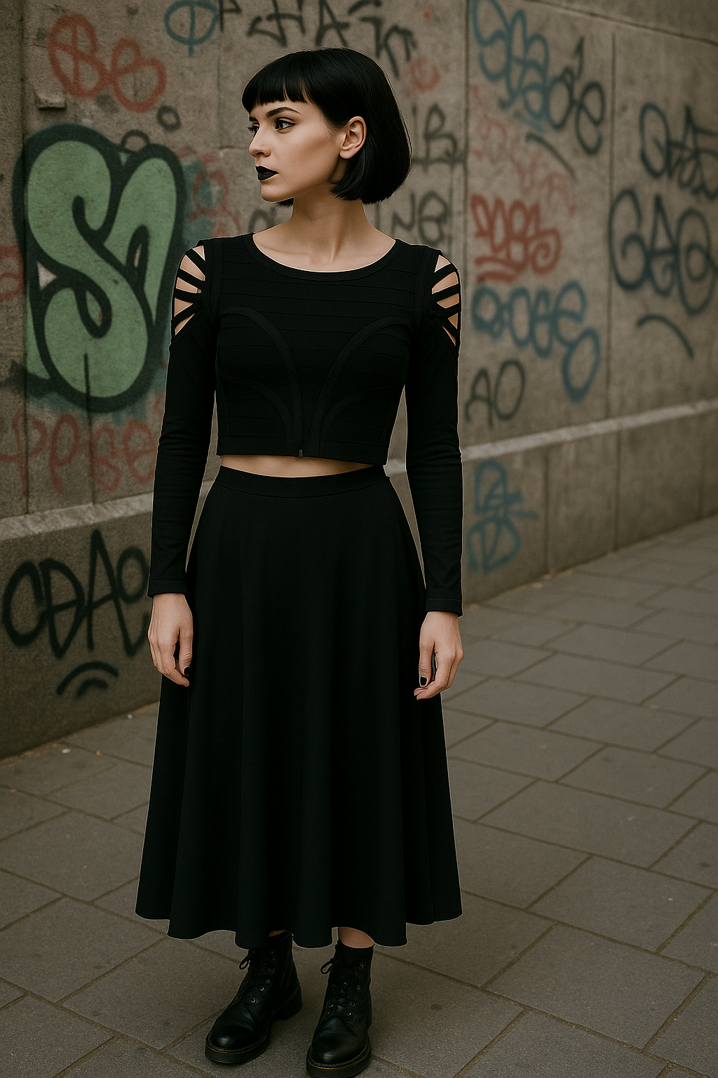 Blusa Gótica l BEBE