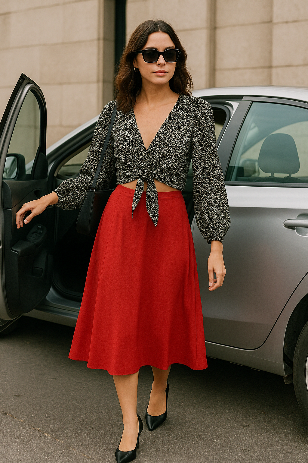 ♥︎Blusa Tipo CropTop l Princess Polly