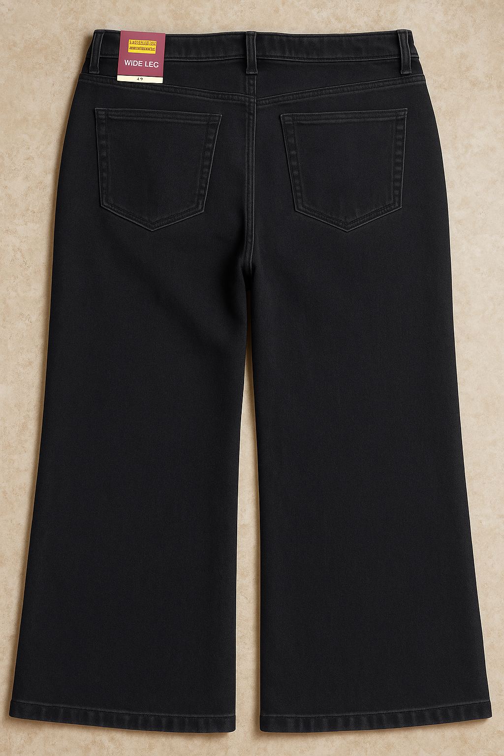 Black Wide Jeans
