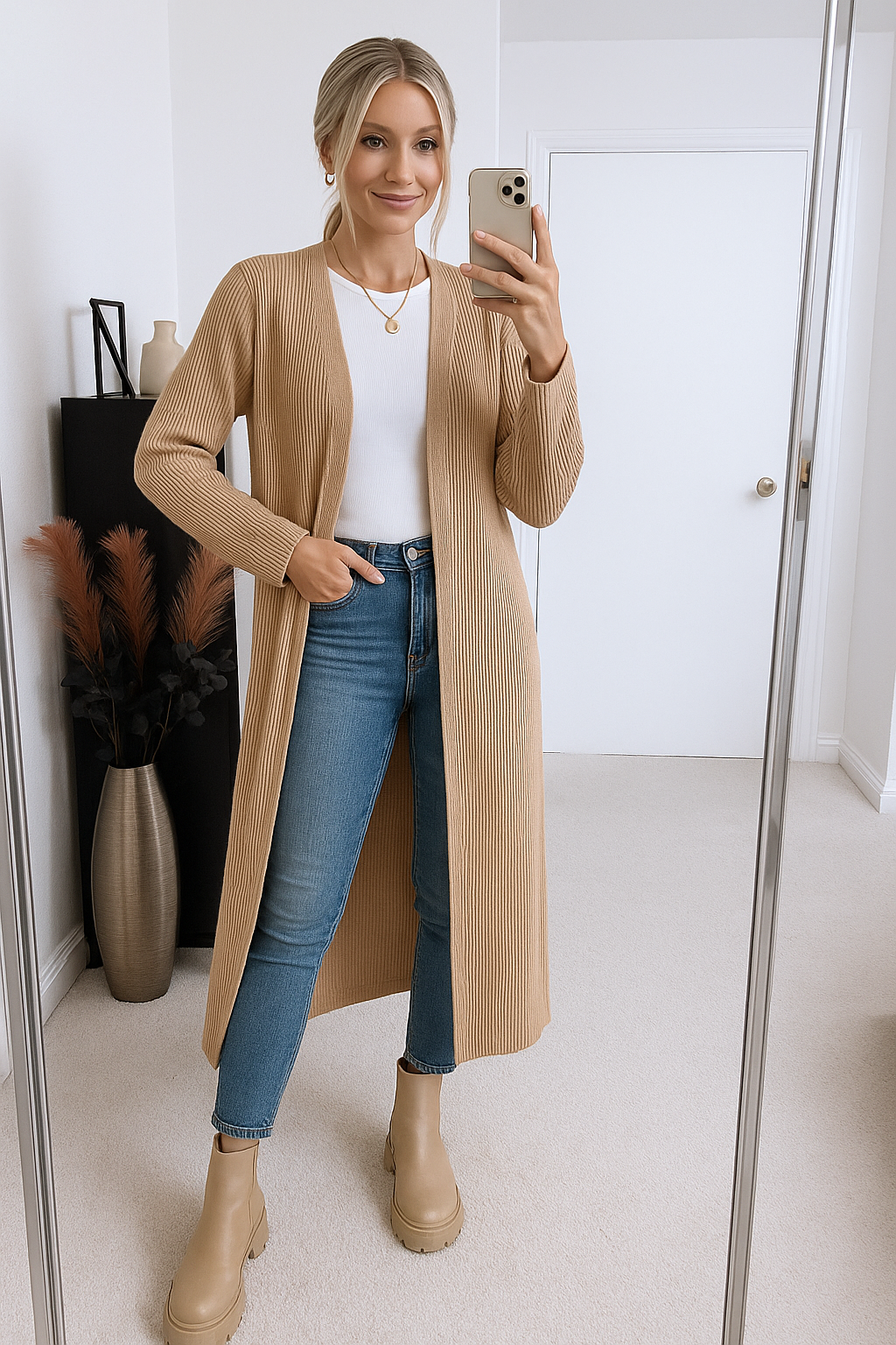 Cardigan Beige