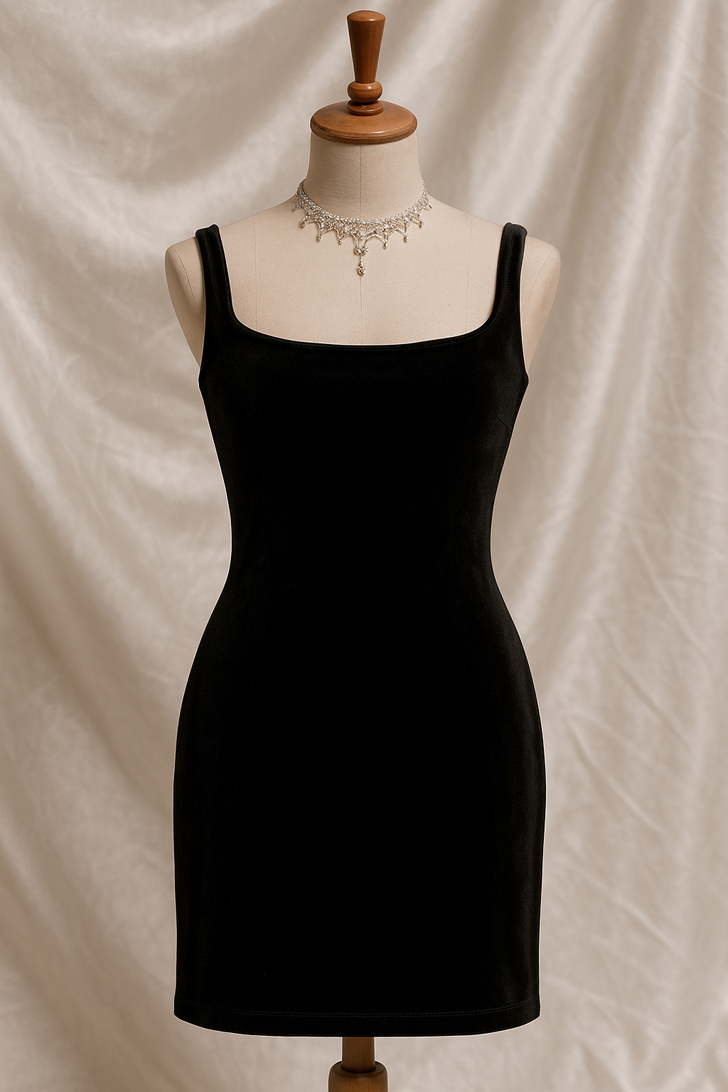 ♥︎ Medianoche Terciopelo Dress