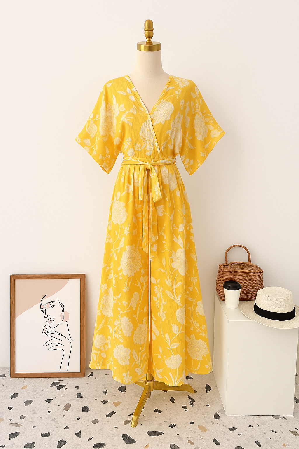 Golden Garden Jumpsuit