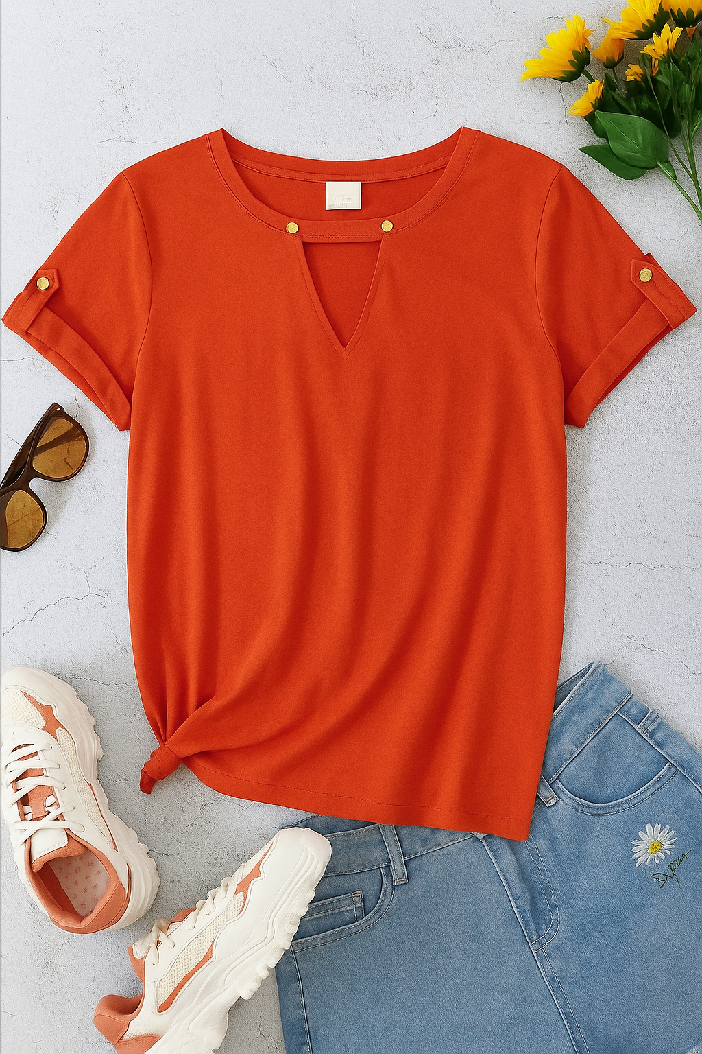Blusa Básica Michael Kors