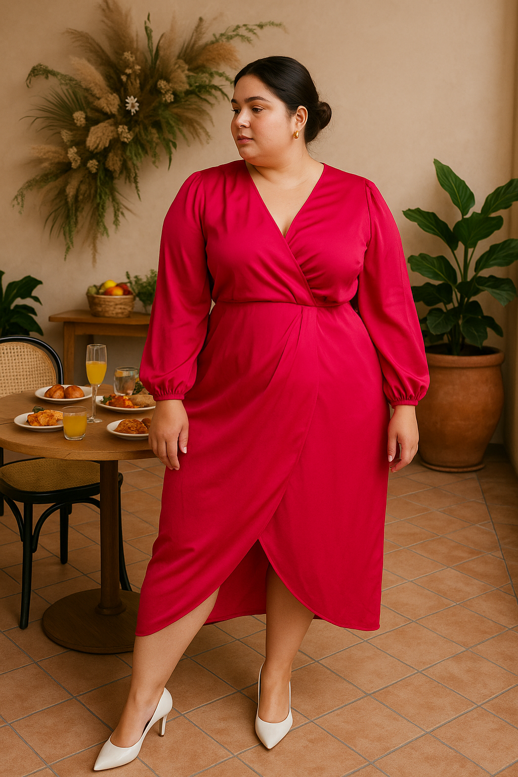 Vestido Wrap Midi l FASHION