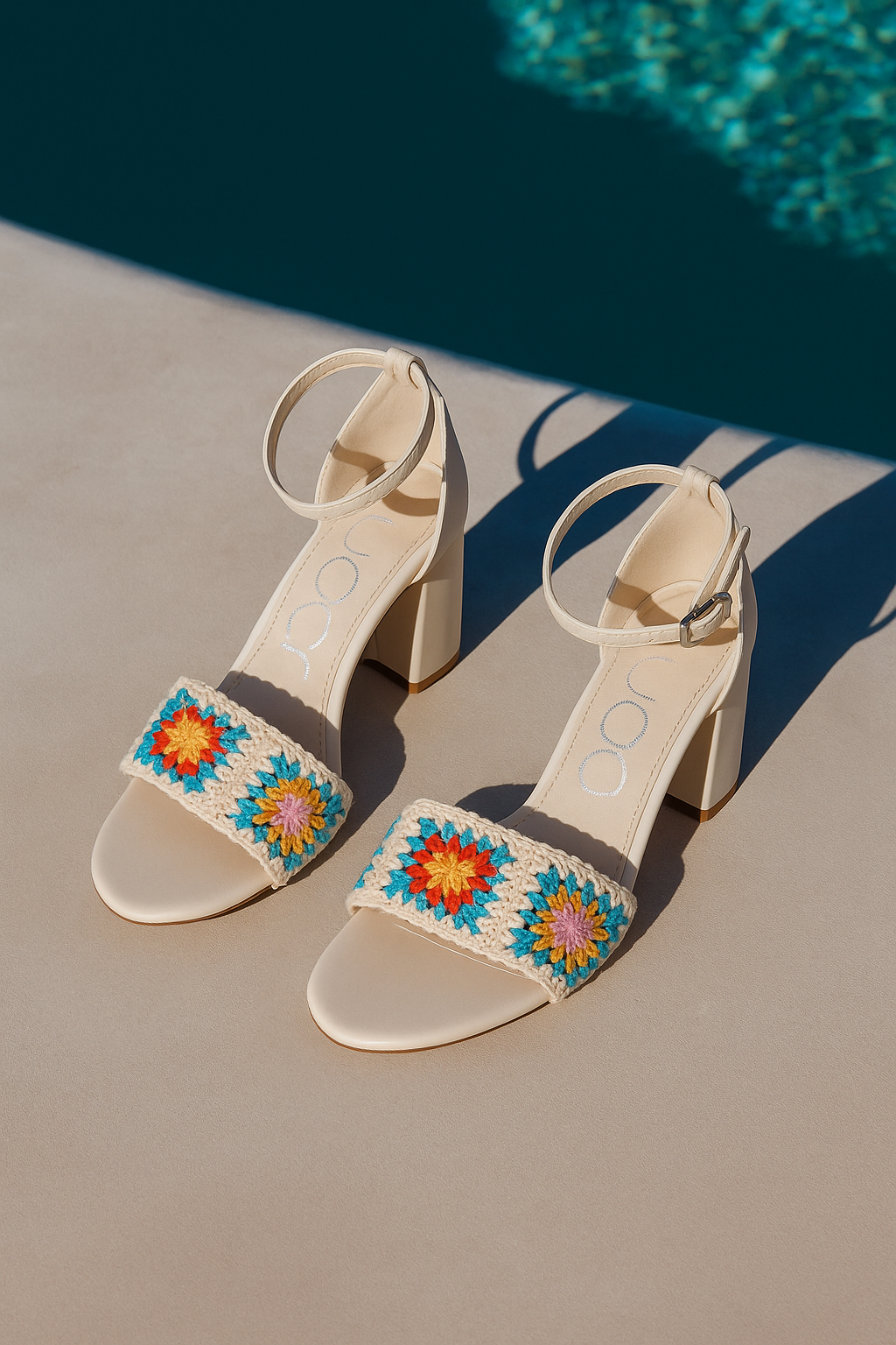 Heels Crochet Multicolor