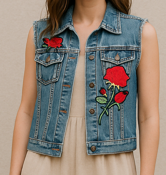 ♥︎ Chaleco de Mezclilla l So Nikki