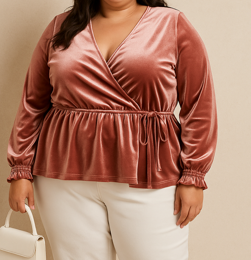 Blusa Aterciopelada l LAUREN CONRAD