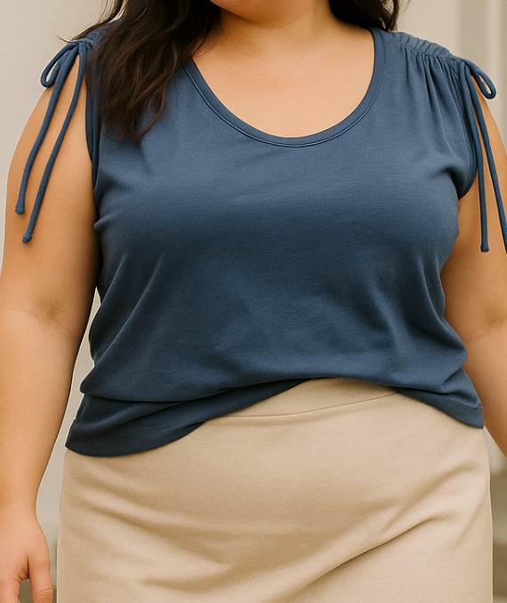 Blusa Shoulder Tie l AMERICAN EAGLE