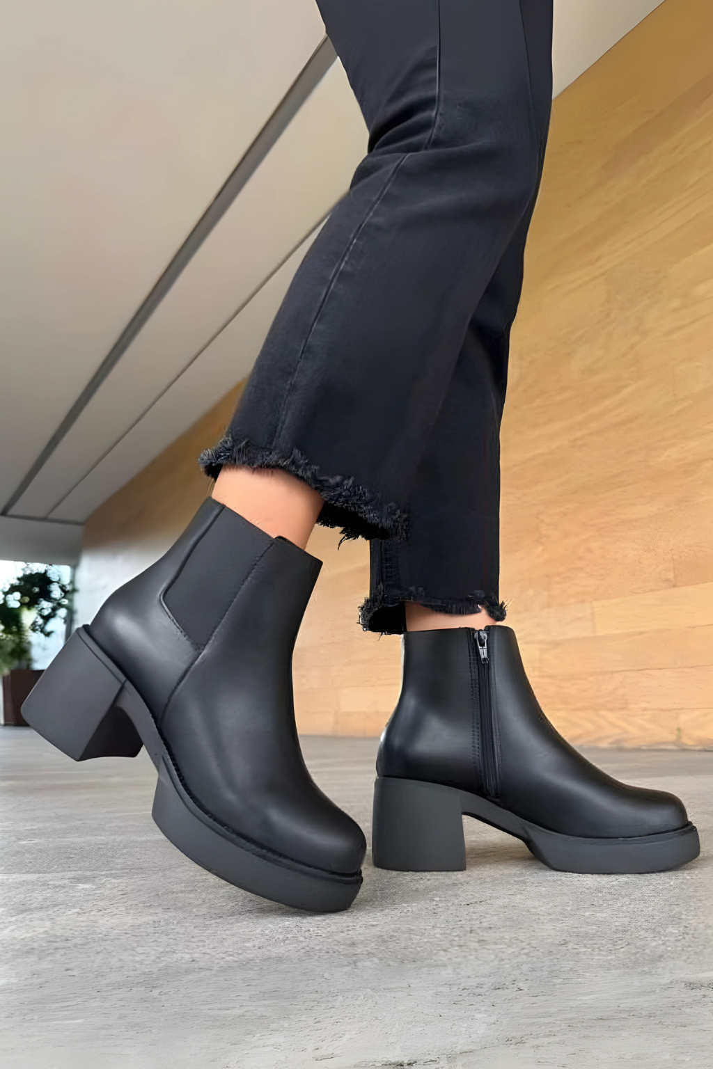 Block heel boots By Slakim