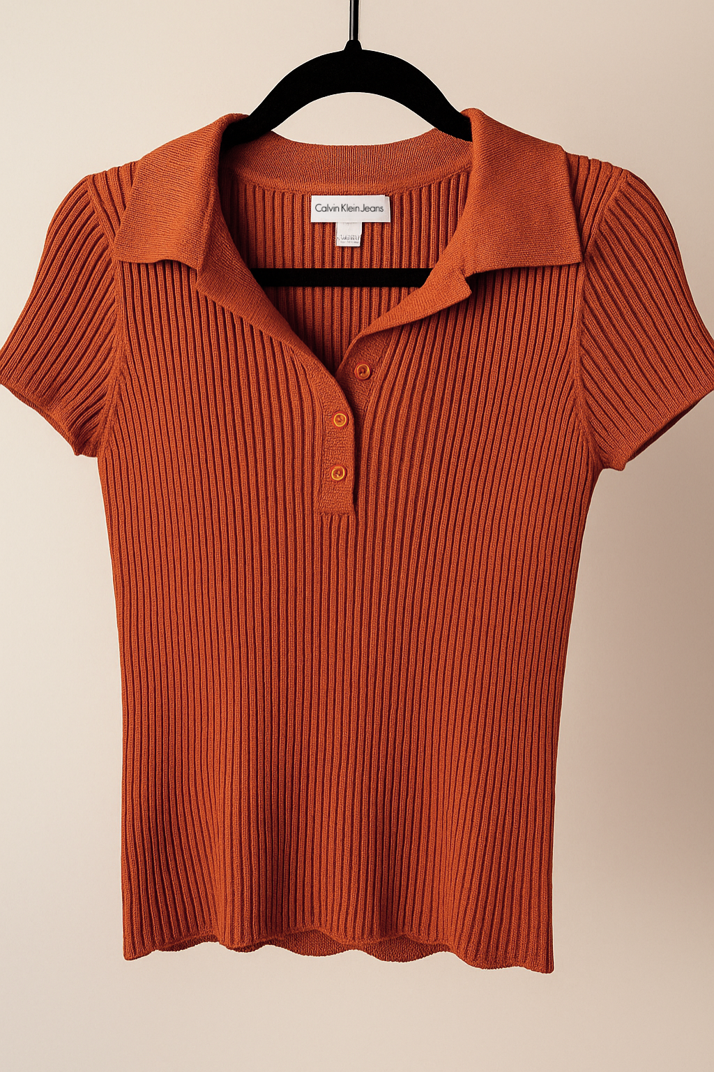 ♥︎Siena Knit Polo Calvin Klein