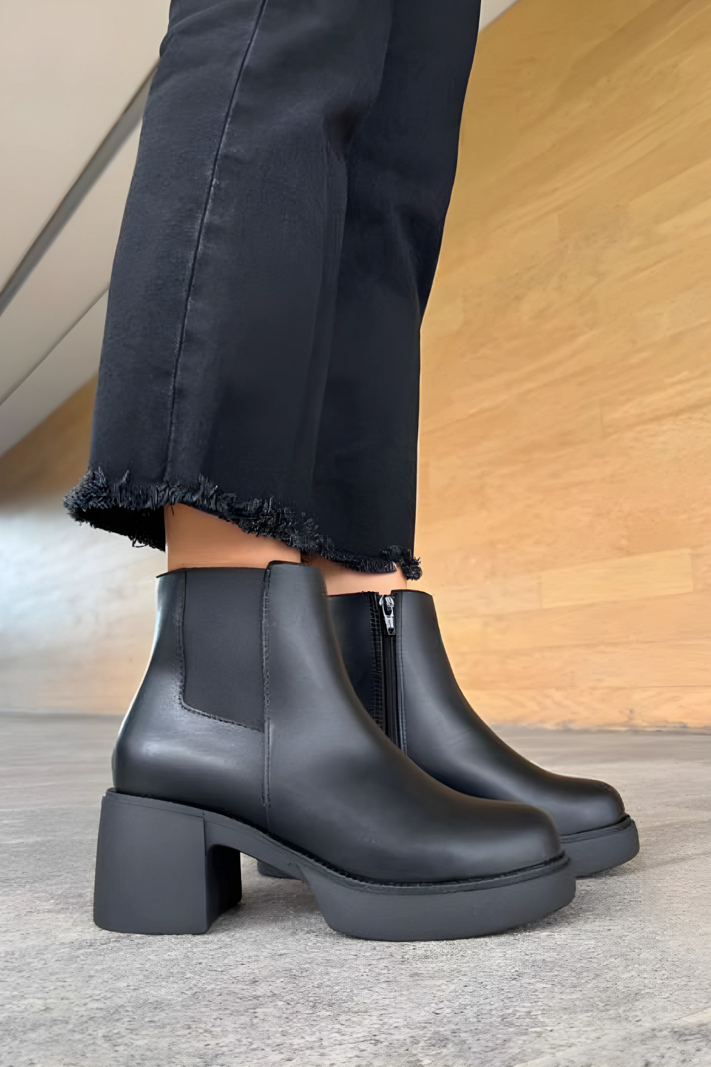 Block heel boots By Slakim