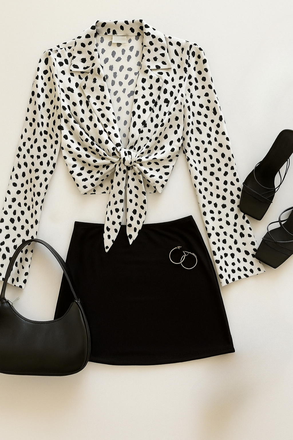 ♥︎ Blusa Polka de Vaca