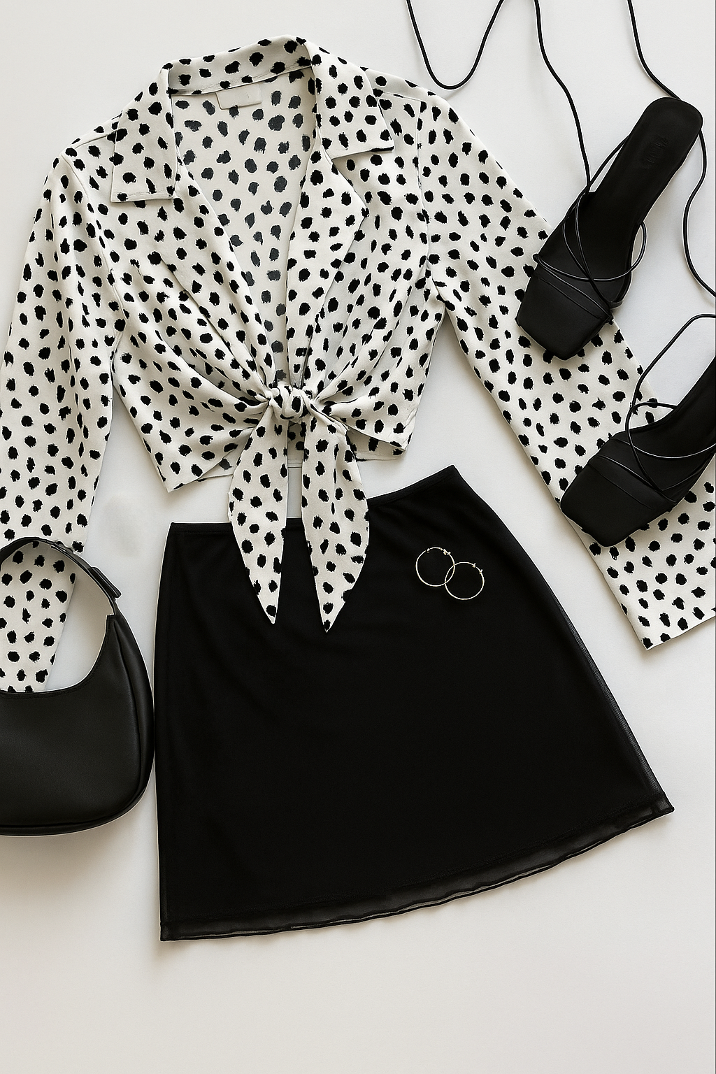 ♥︎ Blusa Polka de Vaca